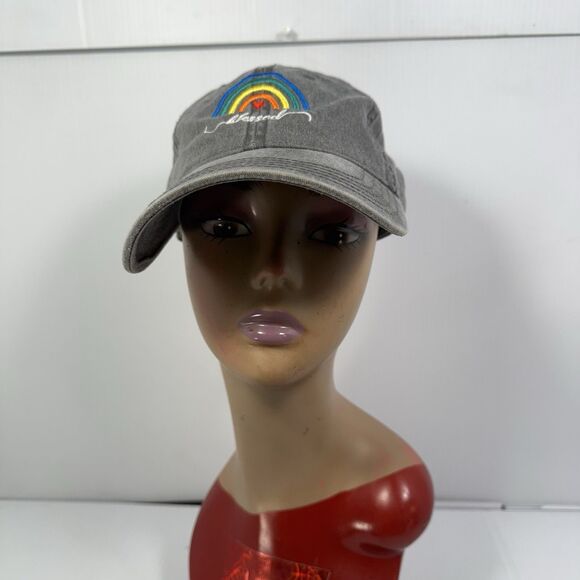 Lot Of 3 Women's Distressed Hats Truckers Caps - NYC-lackpard-blessed-EUC - Picture 10 of 12